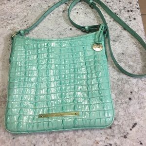Teal Brahmin Crossbody purse